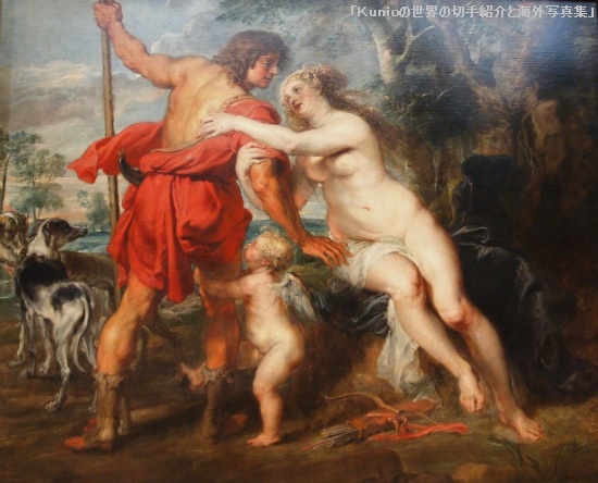 「ヴィーナスとアドニス」｜ピーテル・パウル・ルーベンス（Peter Paul Rubens）