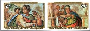 ミケランジェロ　システィーナ礼拝堂のルネッタに描かれた預言者と巫女