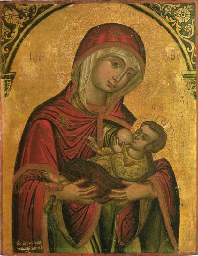 アントニアオ・パパドプーロス『授乳の聖母』