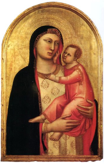 ベルナルド・グッディ　『聖母子』1335-40