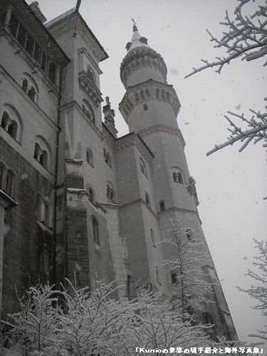 ドイツ・フュッセン　幻想的な白亜のイノシュヴァンシュタイン城