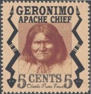 アパッチ族のシャーマン・ジェロニモ