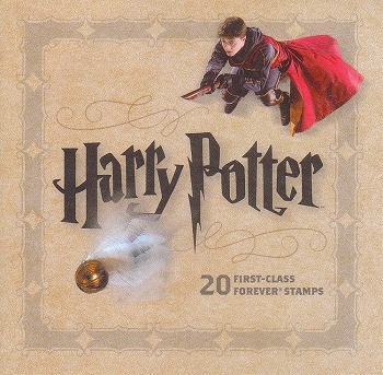 「ハリー・ポッター」記念切手　2013年米国発行