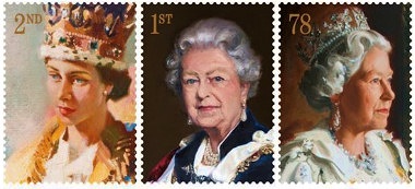 切手　エリザベス女王即位60周年を祝うために（２０１３年）