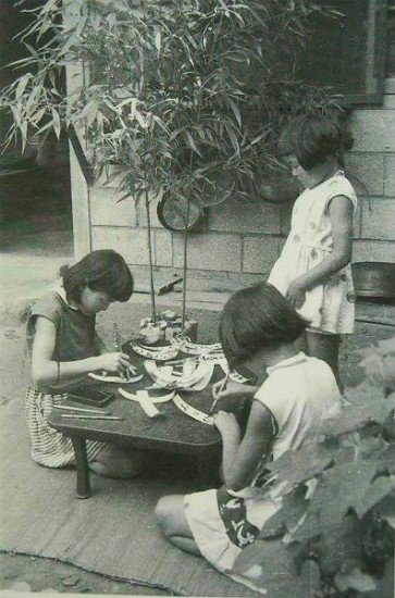日本の行事　七夕　1950年代