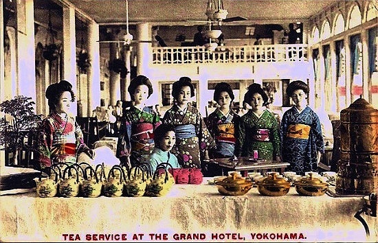 横浜グランドホテル　給仕　1910年