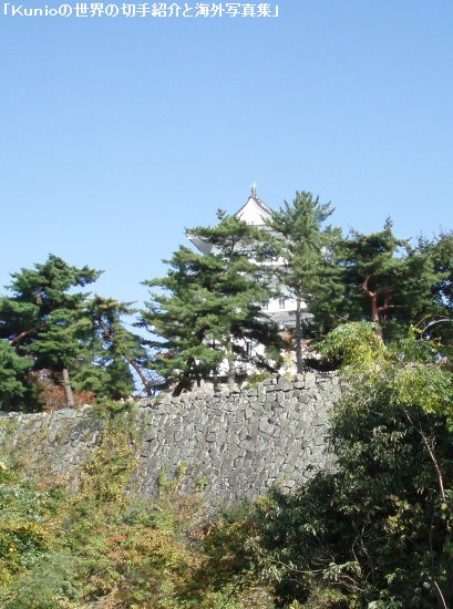 伊賀・上野城の天守閣