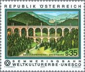 ゼメリング鉄道　橋　オーストリア　世界遺産