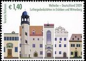 アイスレーベンとヴィッテンベルクにあるルター記念建造物群(1996)　ドイツ　世界遺産