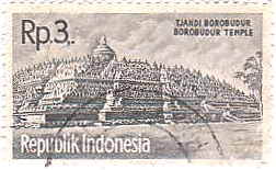 ボロブドゥール寺院遺跡　インドネシア　世界遺産