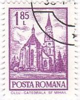 クルージュ（Cluj）のSt.Michael's大聖堂（ルーマニア）　世界遺産　トランシルバニア