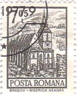 ルーマニア・ブラショフの「黒の教会」
