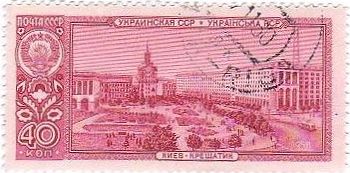 キエフのメイン・ストリート　世界遺産