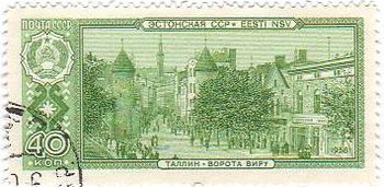 エストニア・タリン(Tallinn）のViruGate　世界遺産