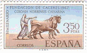 ローマ人によるカセレス建設2,000年記念(1967年）　スペイン　世界遺産