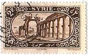 パルミラ（Palmyra）　シリア　世界遺産　パルミラの列柱道路