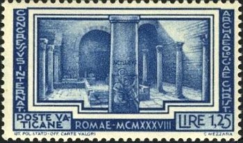 聖女ドミティッラのカタコンベ（catacombs）の聖ネレウスと聖アキレウス