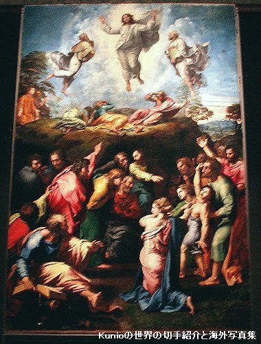 ラファエロが描いた『キリストの変容（Trasfigurazione）』