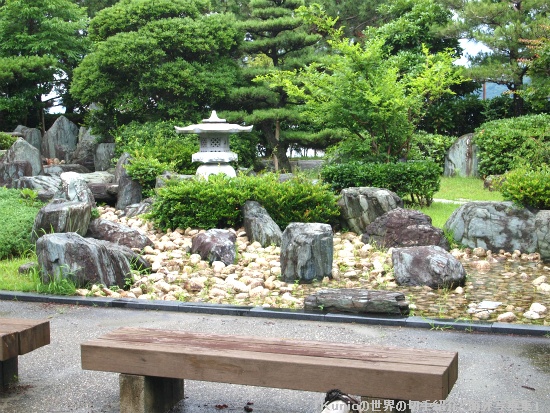 日本庭園　枯山水