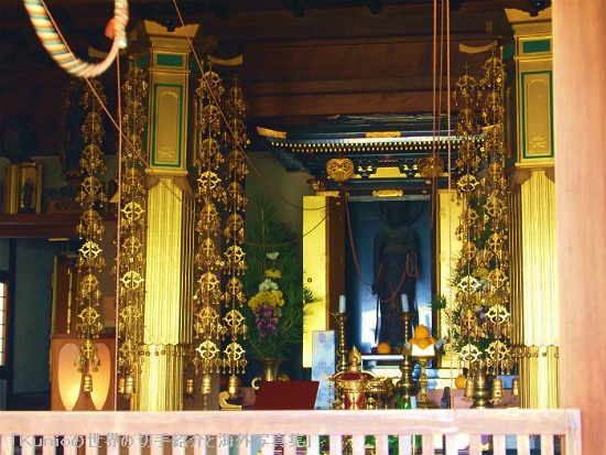 中将姫さまの剃髪堂に祀られている十一面観音像で、「導き観音」