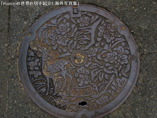 奈良市の下水蓋
