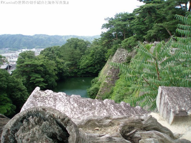 伊賀・上野城の高石垣