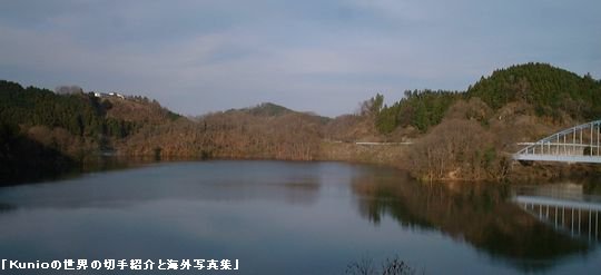 名張　青蓮寺湖　冬