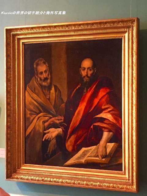 グレコ『使徒ペテロとパウロ』1890年頃