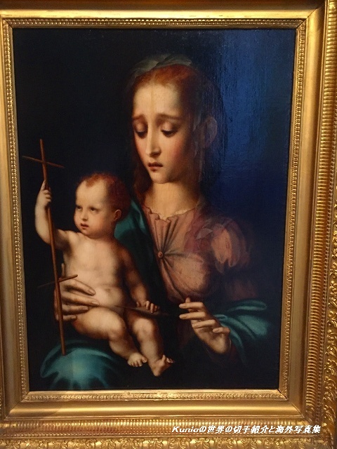 モラレス『聖母と糸巻きを持つイエス』1570年代