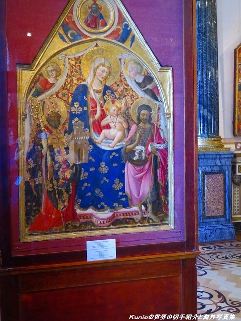 アントーニオ・フィオレンテシーノ『聖母子と聖人たち』