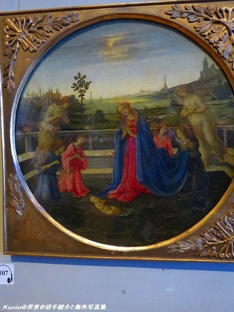 フィリーピーノ・リッピ『幼児キリストの礼拝』1485年頃