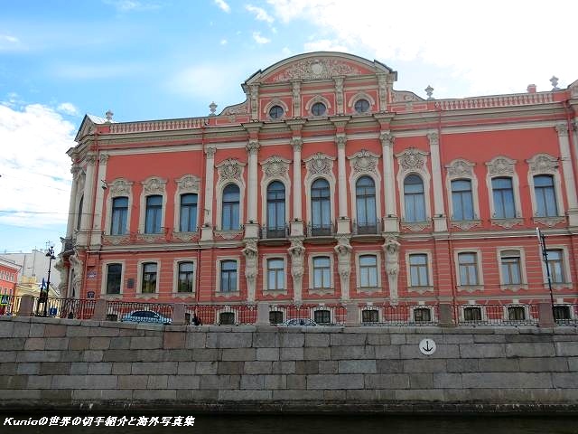 サンクトペテルブルグ、ネフスキー大通り、ベロセリスキー・ベロゼルスキー宮殿