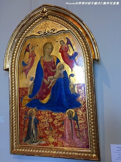 フラ・アンジェリコ『キリストと天使の描かれた聖骨箱』1430年以前