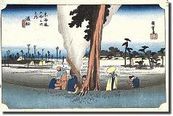 浜松　 安藤広重　東海道五十三次　浮世絵