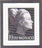モナコ　グレース　ケリー　有名　切手　小型シートで1983年に発行。スウェーデンのスラニアが原画と彫刻を担当