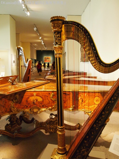 ハープ｜Pedal harp, 1891-95　Lyon & Healy, Chicago　Wood, metal 