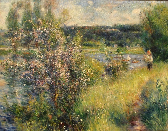 The Seine at Chatou　1881｜Pierre-Auguste Renoir, French, 1841-1919