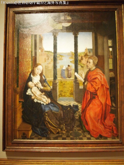 『聖母を描く聖ルカ』（1435年 - 1440年頃）|ロヒール・ファン・デル・ウェイデン（Rogier van der Weyden、1399年/1400年 - 1464年）