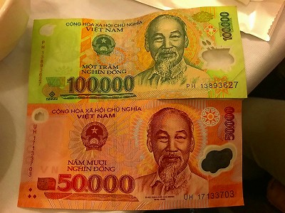 ベトナム通貨　ドン