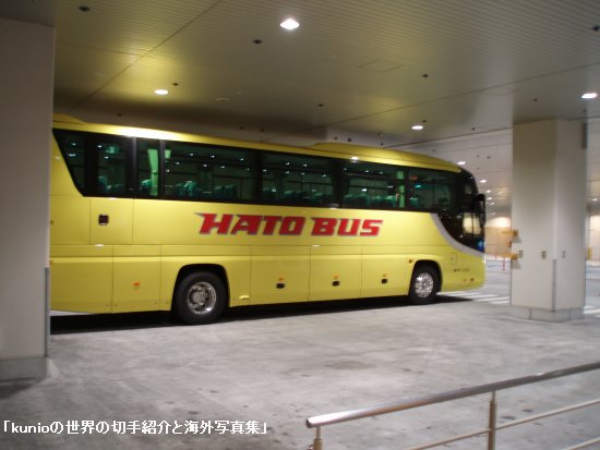 何故か大阪で東京のはとバスに乗車