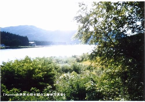 阿賀野川の景色