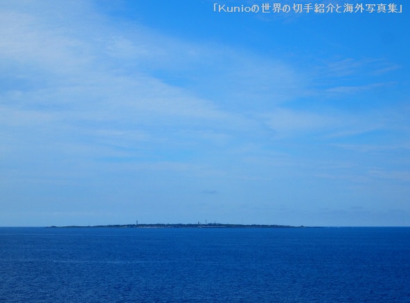 石川県能登半島の北約50kmの日本海上に浮かぶ舳倉島
