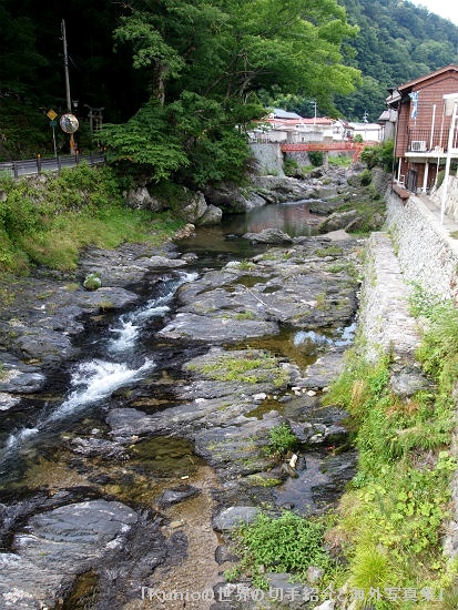 熊野川の源流ともなっている山上川